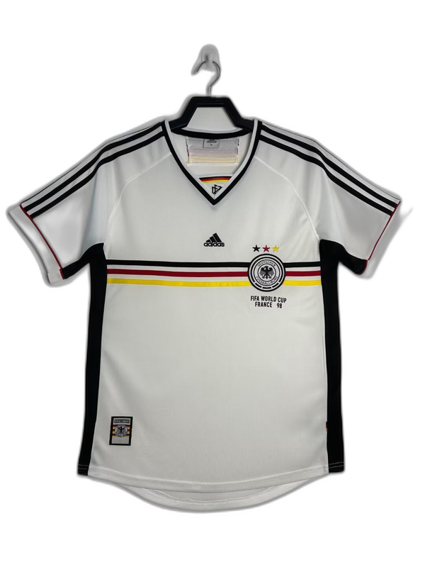 Germany 1998 I Home Jersey - Retro Version | Free Shipping + Keychain Gift