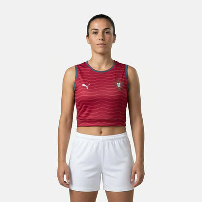 Portugal 2026 Home Crop Top | Free Shipping + Free Keychain