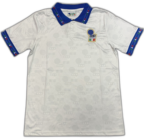 Italy 1994 II Away Jersey - Retro Version | Free Shipping + Keychain Gift