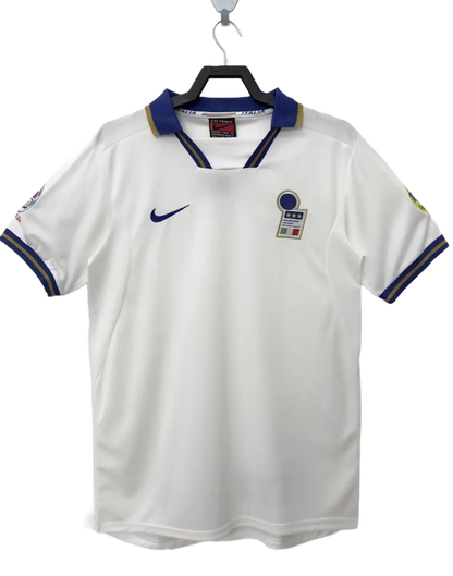 Italy 1996 II Away Jersey - Retro Version | Free Shipping + Keychain Gift