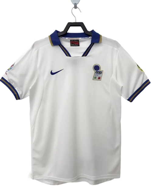 Italy 1996 II Away Jersey - Retro Version | Free Shipping + Keychain Gift