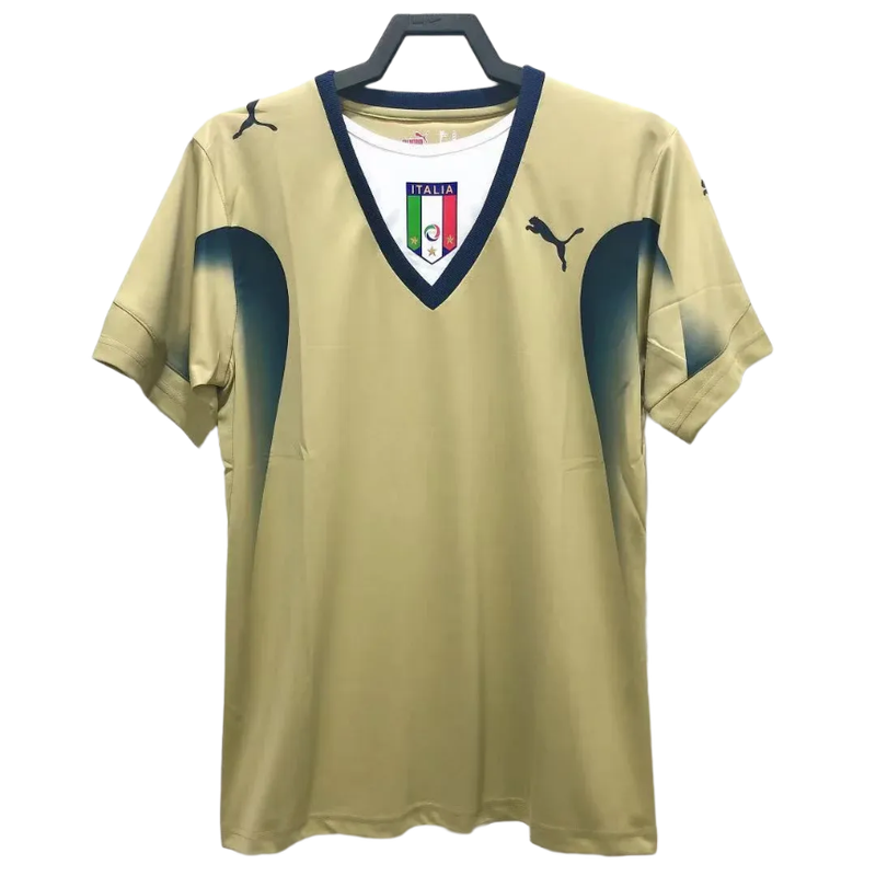 Italy 2006 Goalkeeper Jersey - Retro Version | Free Shipping + Keychain Gift
