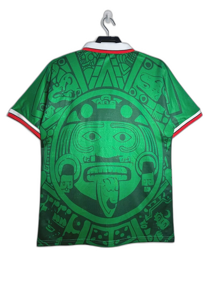 Mexico 1998 I Home Jersey - Retro Version | Free Shipping + Keychain Gift