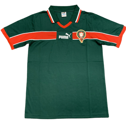 Morocco 1998 I Home Jersey - Retro Version | Free Shipping + Keychain Gift