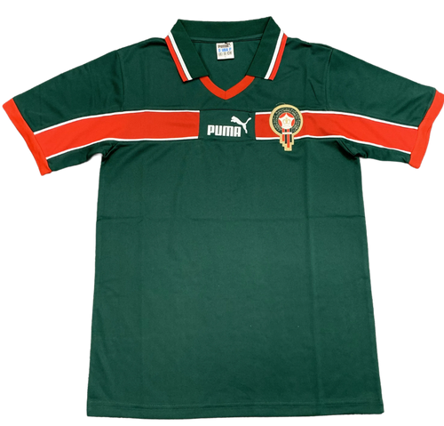 Morocco 1998 I Home Jersey - Retro Version | Free Shipping + Keychain Gift