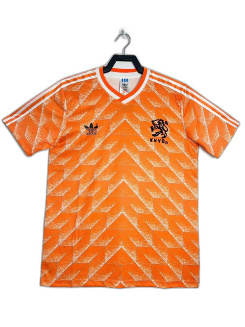 Netherlands 1988 I Home Jersey - Retro Version | Free Shipping + Keychain Gift