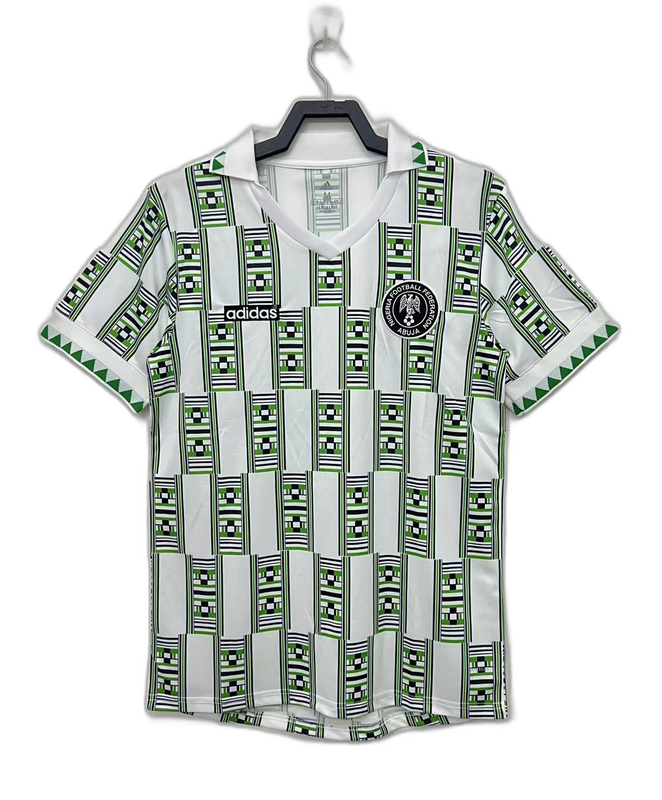 Nigeria 1994 II Away Jersey - Retro Version | Free Shipping + Keychain Gift