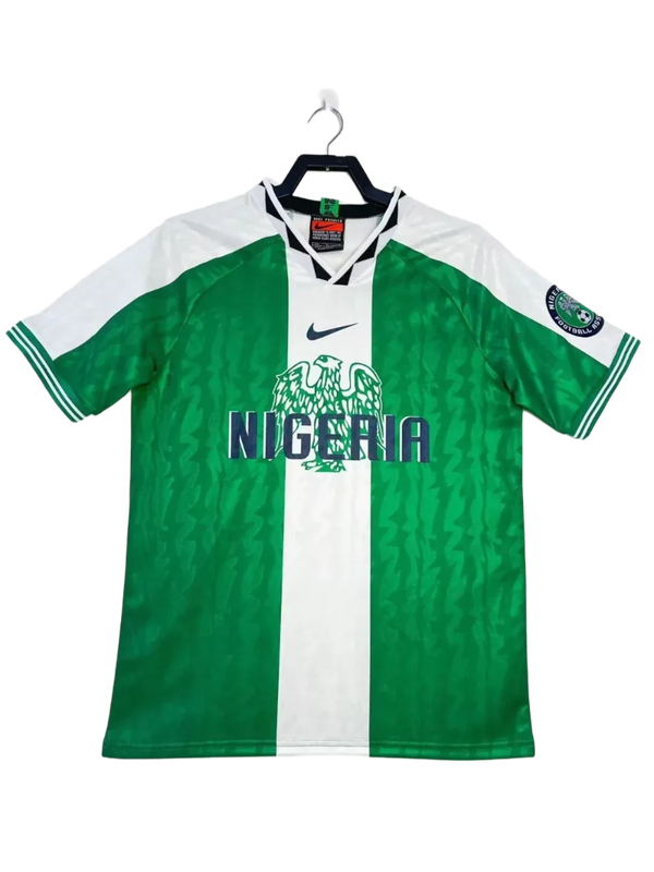 Nigeria 1996 I Home Jersey - Retro Version | Free Shipping + Keychain Gift
