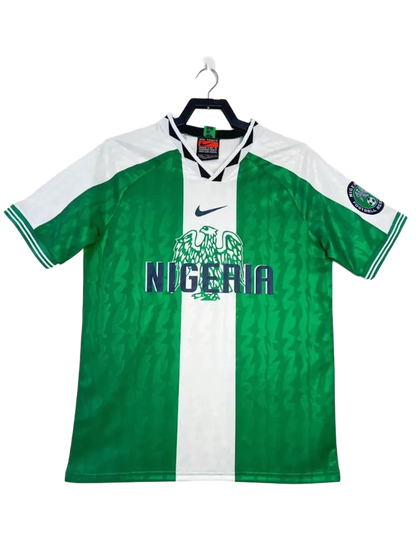 Nigeria 1996 I Home Jersey - Retro Version | Free Shipping + Keychain Gift