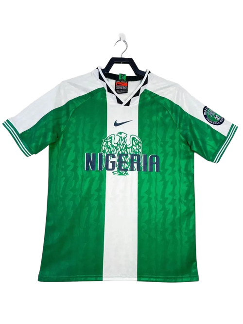 Nigeria 1996 I Home Jersey - Retro Version | Free Shipping + Keychain Gift