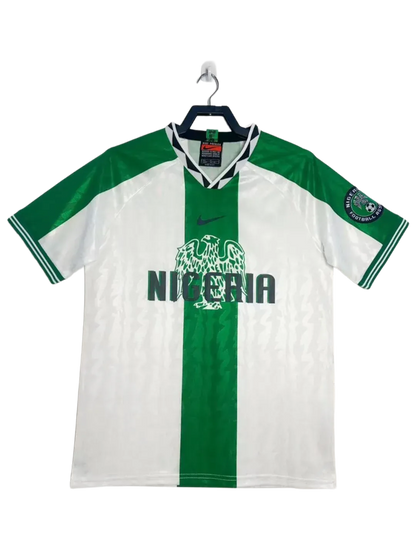 Nigeria 1996 II Away Jersey - Retro Version | Free Shipping + Keychain Gift