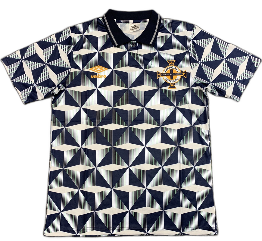 Northern Ireland 90/93 II Away Jersey - Retro Version | Free Shipping + Keychain Gift