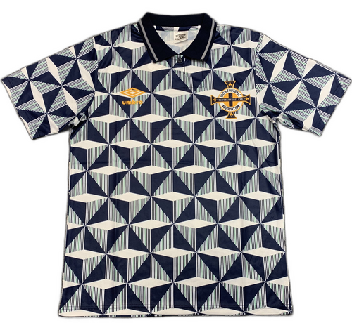 Northern Ireland 90/93 II Away Jersey - Retro Version | Free Shipping + Keychain Gift