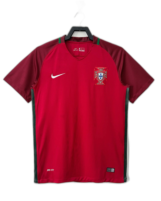 Portugal 2016 I Home Jersey - Retro Version | Free Shipping + Keychain Gift