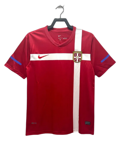 Serbia 2010 I Home Jersey - Retro Version | Free Shipping + Keychain Gift
