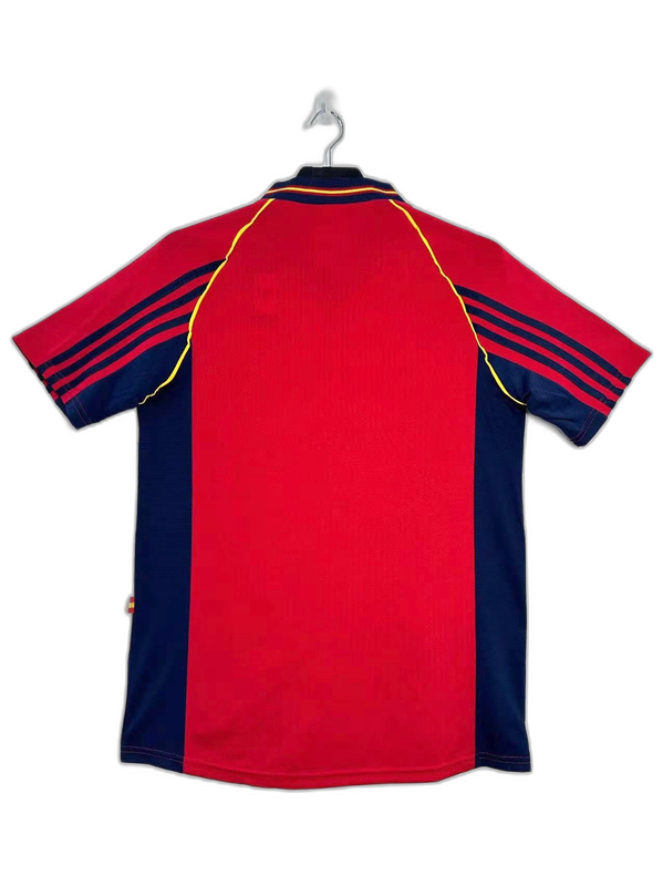 Spain 1998 I Home Jersey - Retro Version | Free Shipping + Keychain Gift