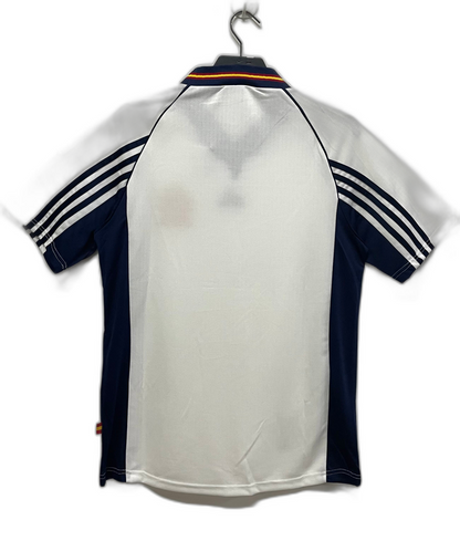 Spain 1998 II Away Jersey - Retro Version | Free Shipping + Keychain Gift