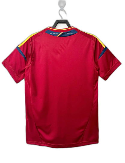 Spain 2012 I Home Jersey - Retro Version | Free Shipping + Keychain Gift