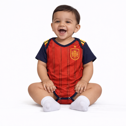 Body Baby Spain 2026 - World Cup 2026 | Free Shipping + Keychain Gift |  Frete Grátis + Chaveiro Grátis