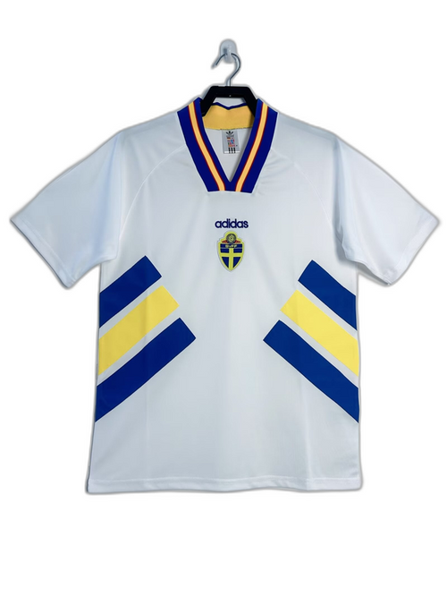 Sweden 1994 II Away Jersey - Retro Version | Free Shipping + Keychain Gift